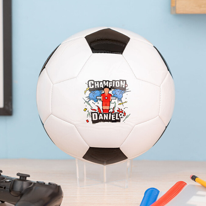 Personalised football ball