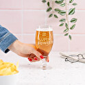 Personalised beer glass