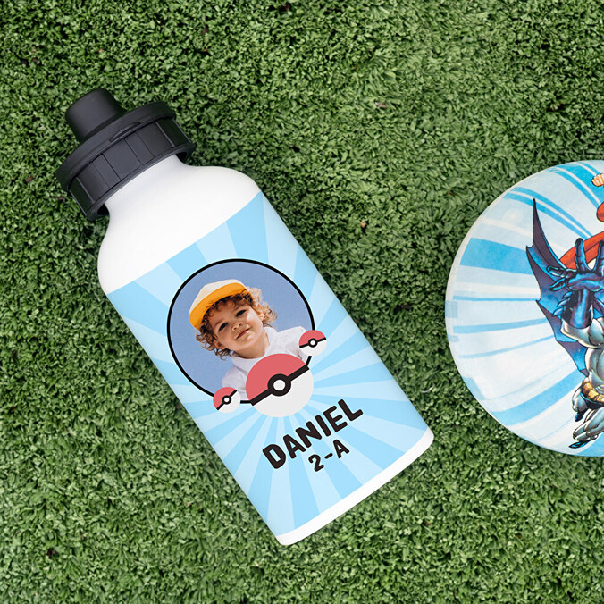 Personalised aluminium water bottle 500 ml