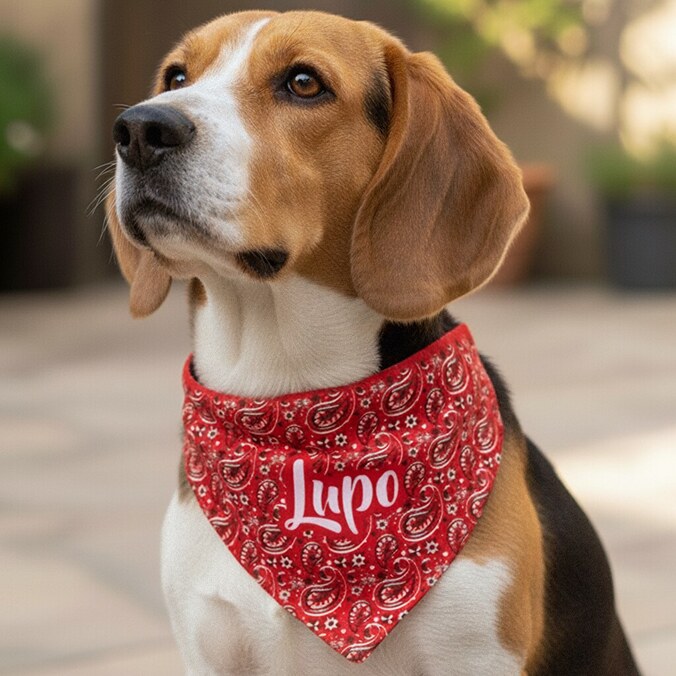 Bandana personalizzata per cani