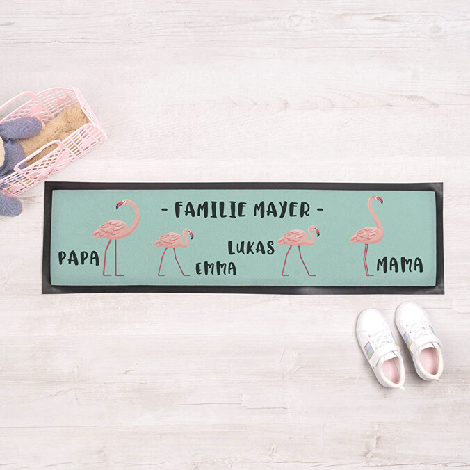 Fußmatte mit Gummirand bedrucken