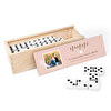 Domino con scatola personalizzata