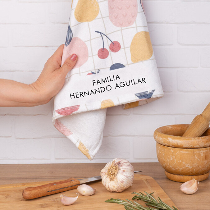 Paños de cocina personalizados