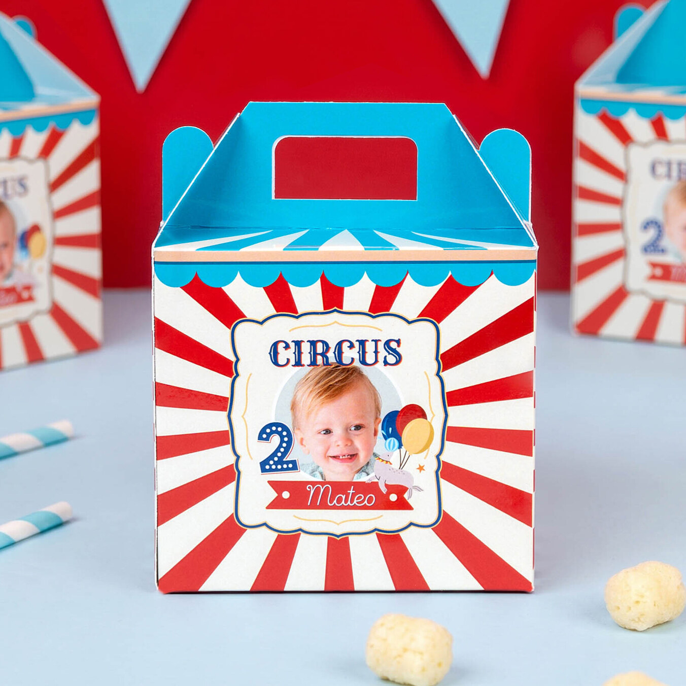 Boîte d'anniversaire personnalisée