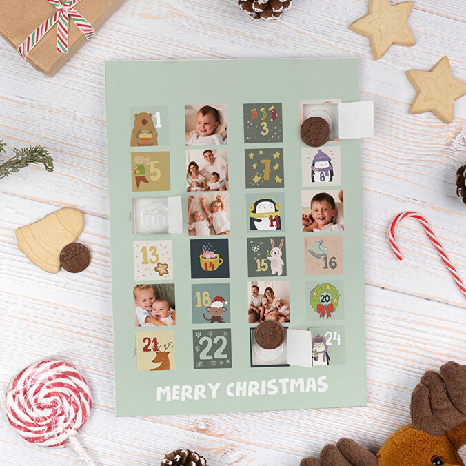 Adventskalender bedrukken
