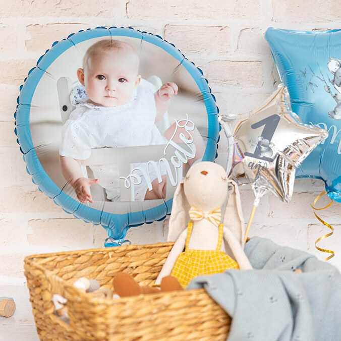 Globos personalizados con foto y nombre