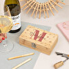 Wine accessories set with personalised box