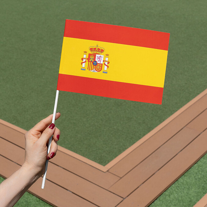 Personalised paper flags