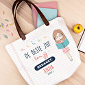 Persoonlijke shopper tas met rits