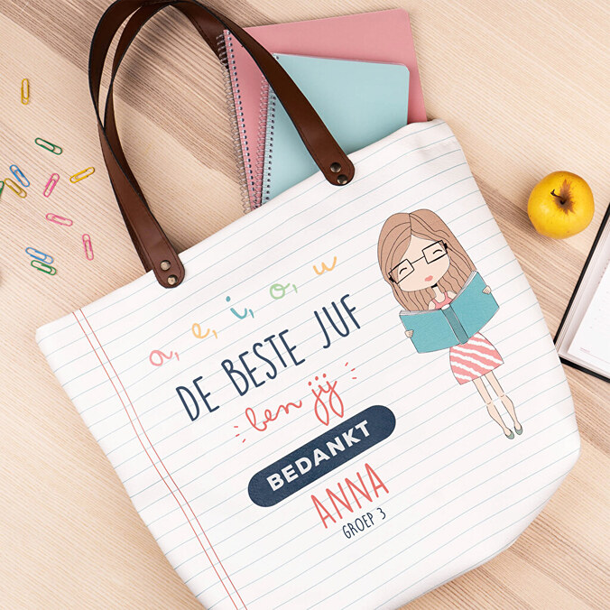 Persoonlijke shopper tas met rits