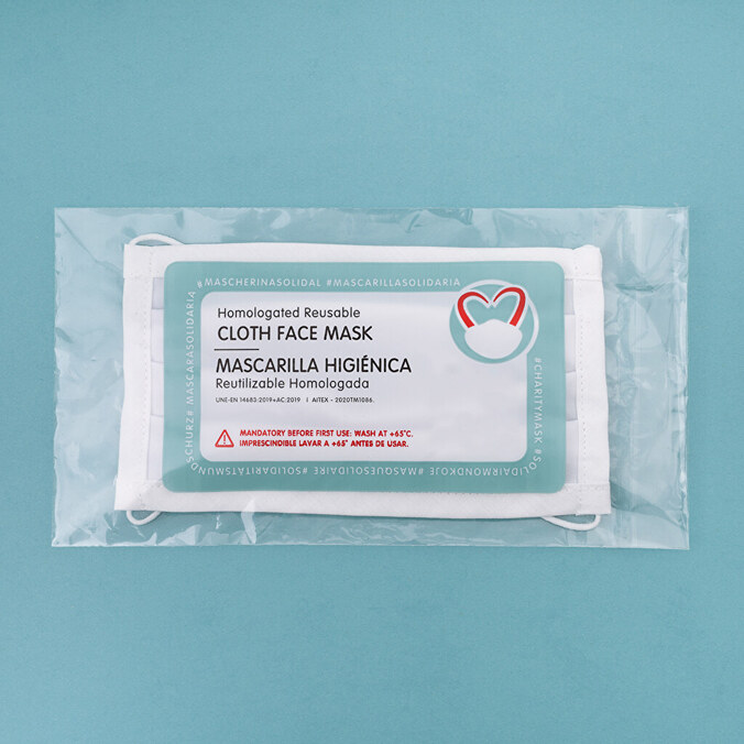 Personliga återanvändbara återanvändbara masker av tyg