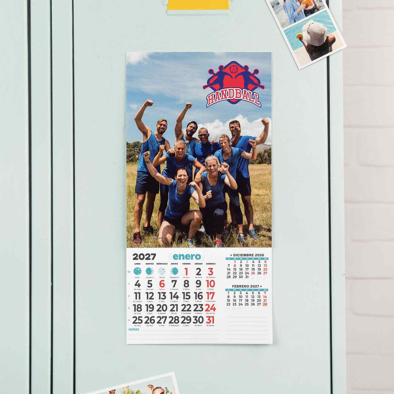 Calendari calamita frigorifero personalizzati