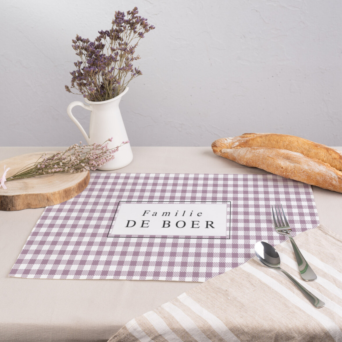 Placemat met foto maken Wanapix