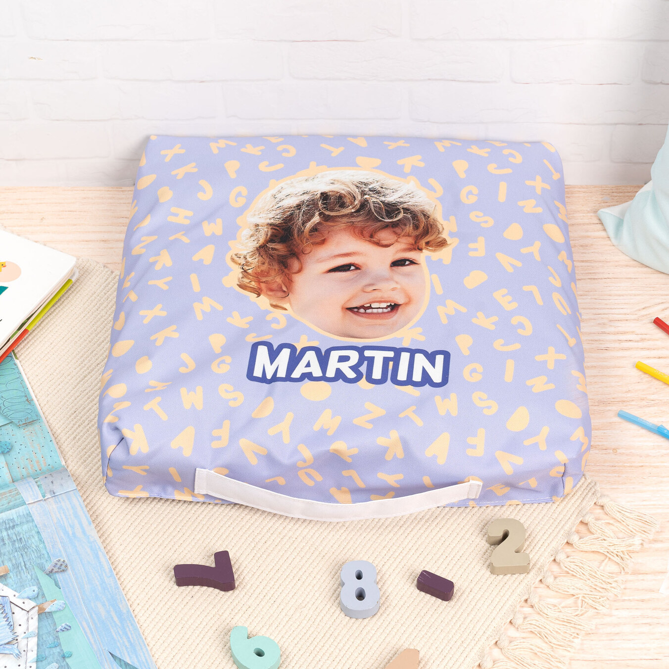 Cojín de suelo personalizado