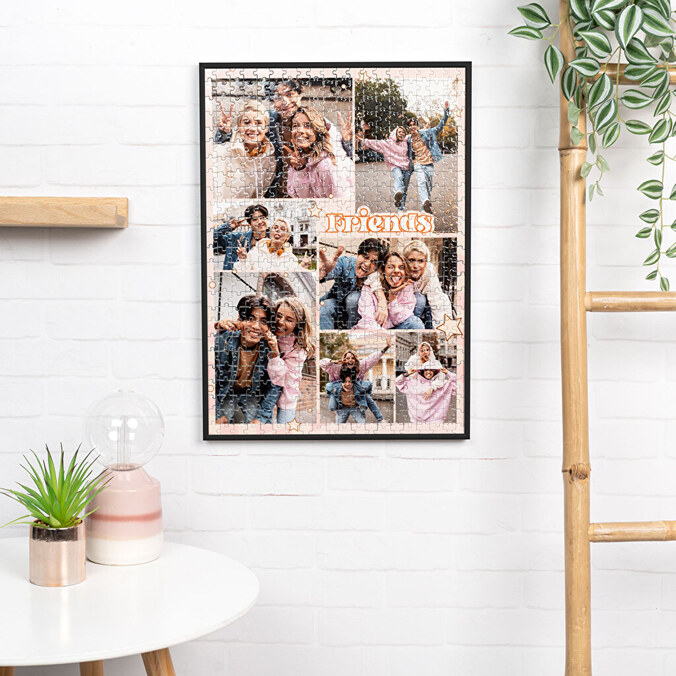 Personalizowane puzzle w ramce