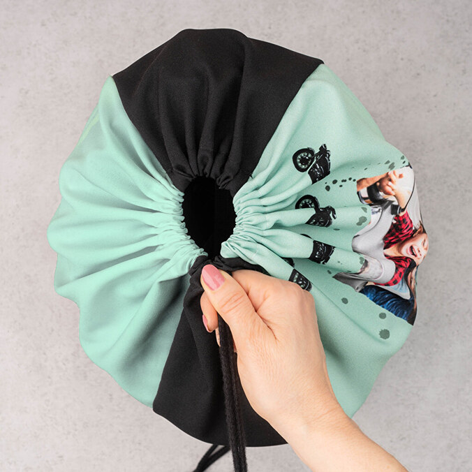 Taška na helmu s vlastním potiskem