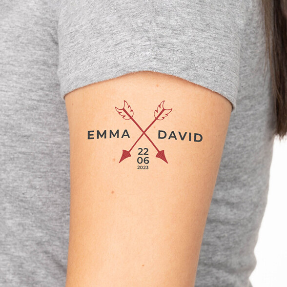 Tatuagens temporárias personalizadas | Wanapix