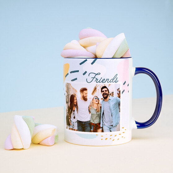 Taza personalizada con foto de amigas Taza personalizada con foto de amigas