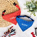 Personalised bandana scarf for dogs
