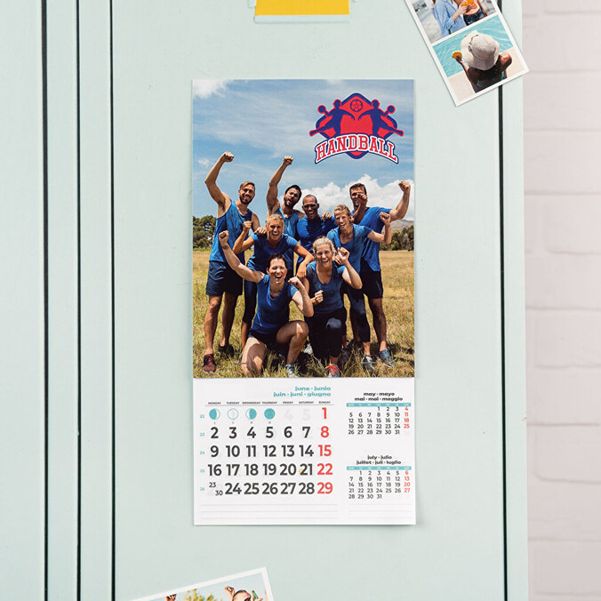 Calendari calamita frigorifero personalizzati