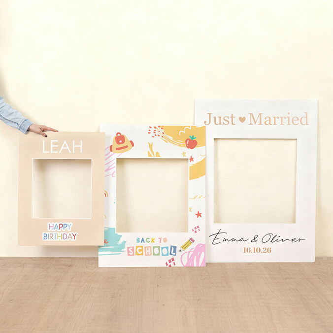 Personoitu Photobooth-kehys