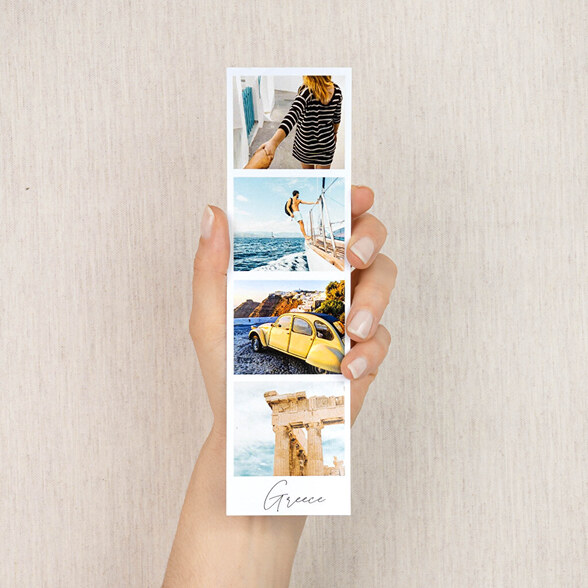 Tiras de fotos tipo cabine personalizadas