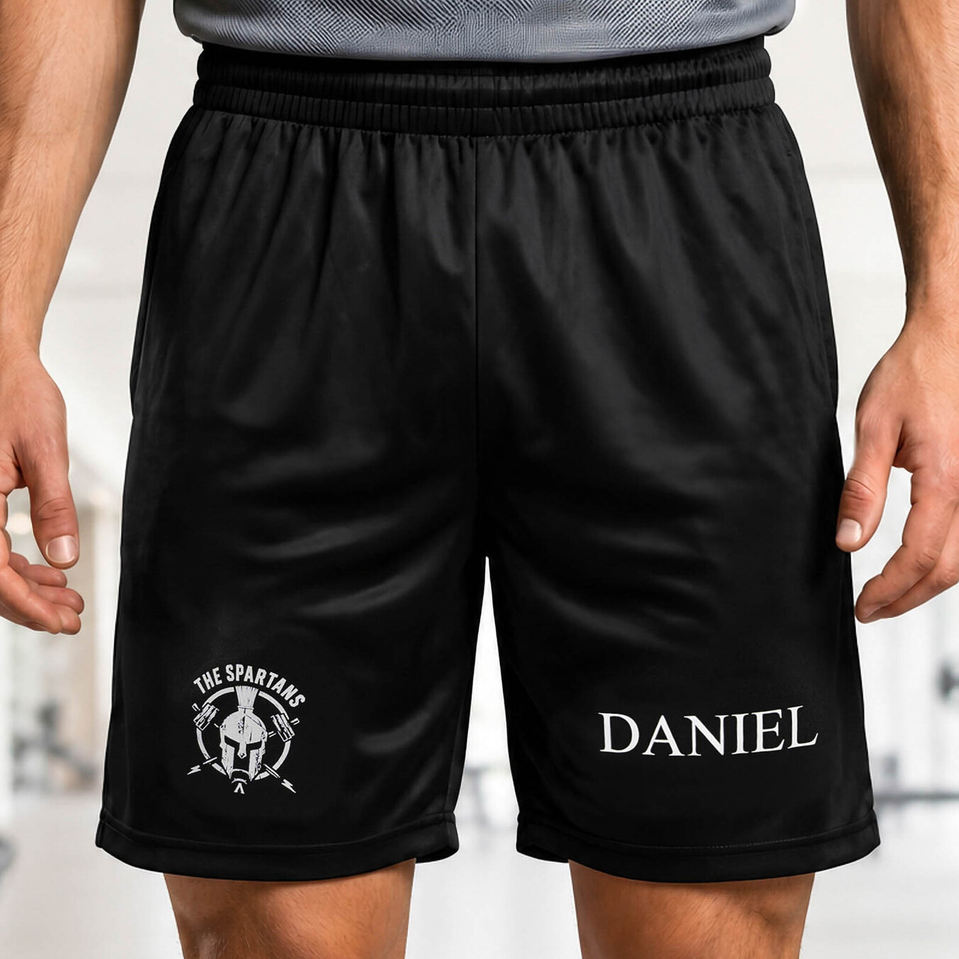 Personalised sports shorts