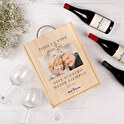 Caja de vino personalizada triple