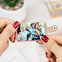 Personlig nøglering med mini fotobog