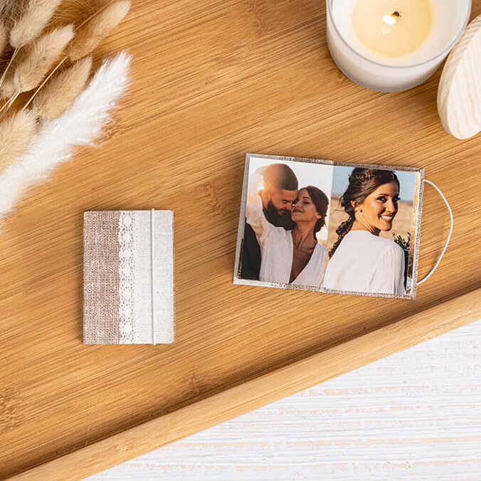 Personalizowany mini album fotograficzny