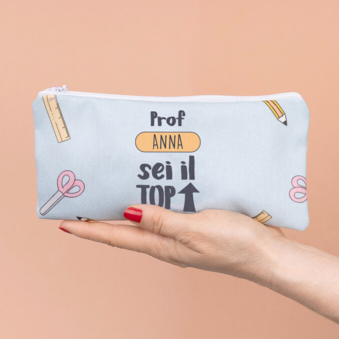 Astuccio scuola a bustina personalizzato