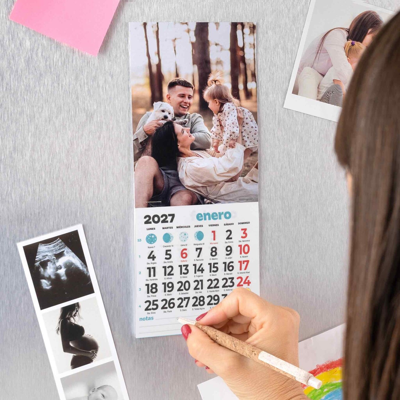 Calendari calamita frigorifero personalizzati