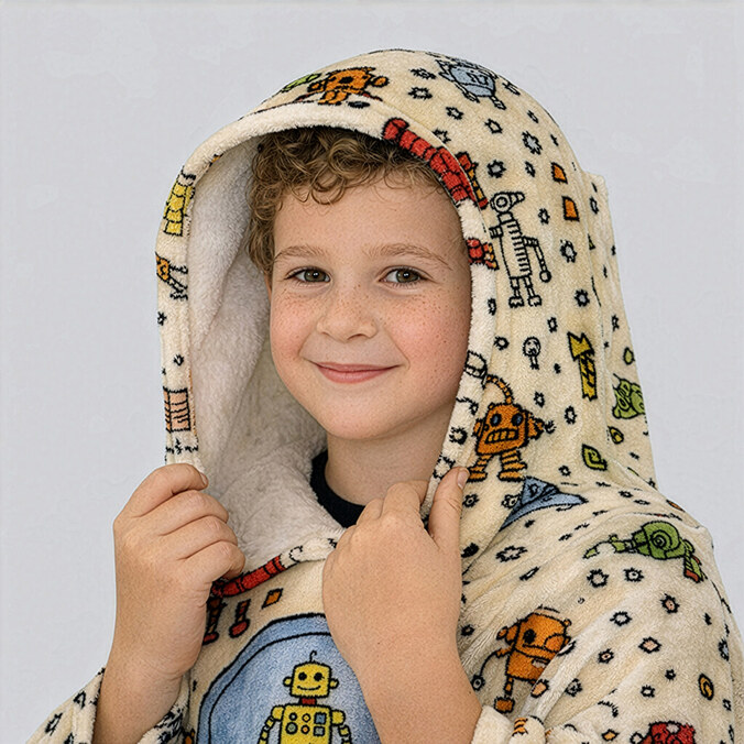 Ponchodecke zum selber gestalten