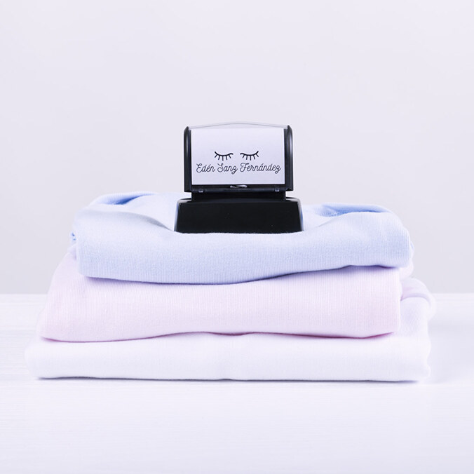 Personalised clothing stamp