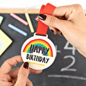 Personalizowany medal z drewna