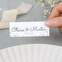 Personalised paper place cards