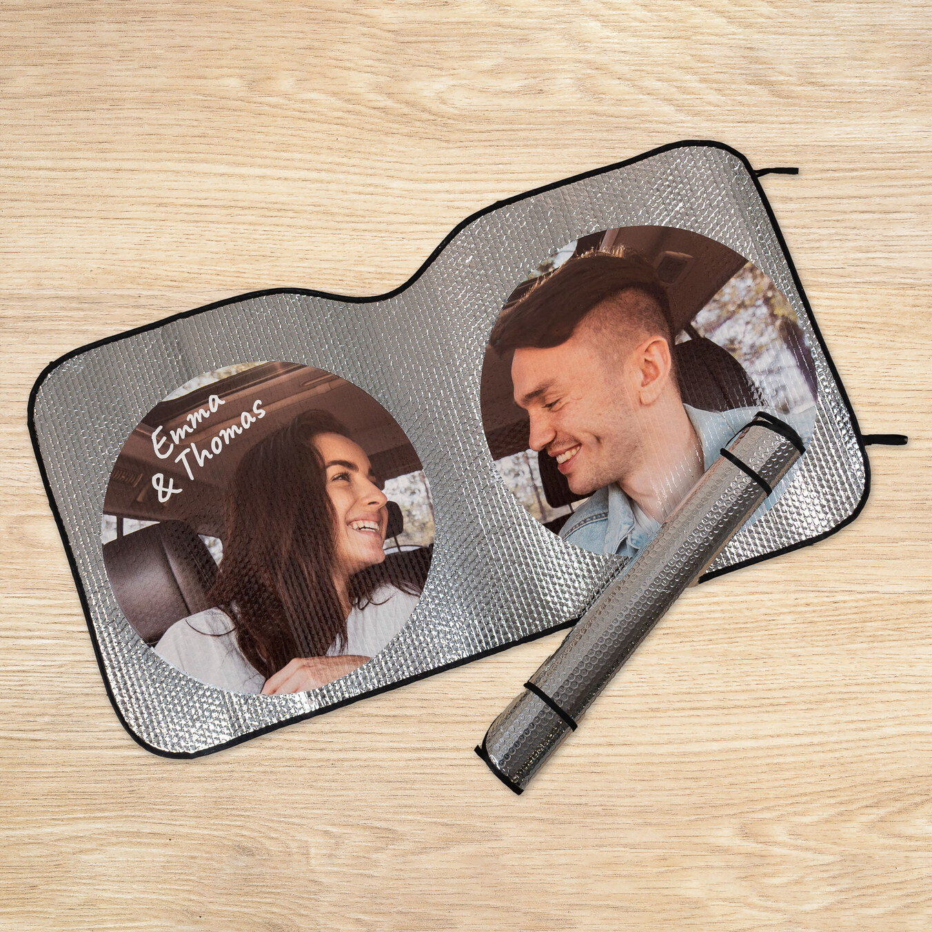 Personalizowane samochodowe osłony przeciwsłoneczne