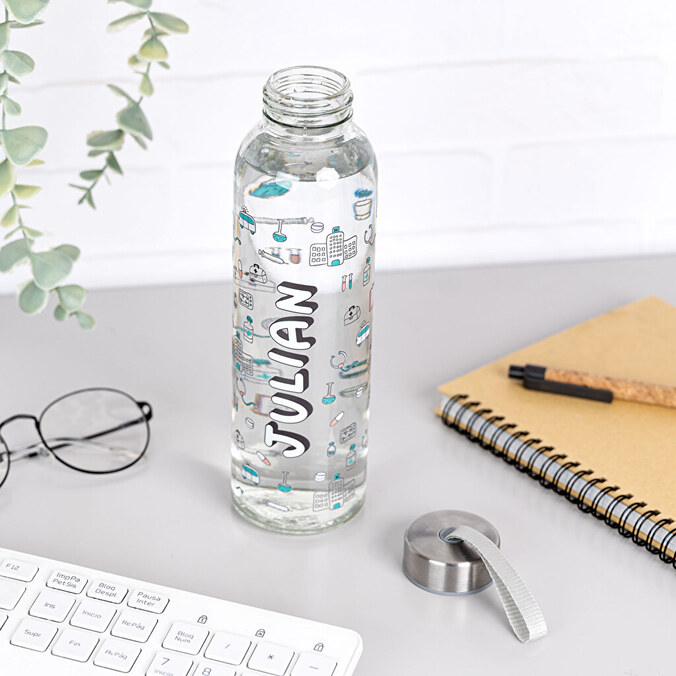 Personalizowana butelka szklana