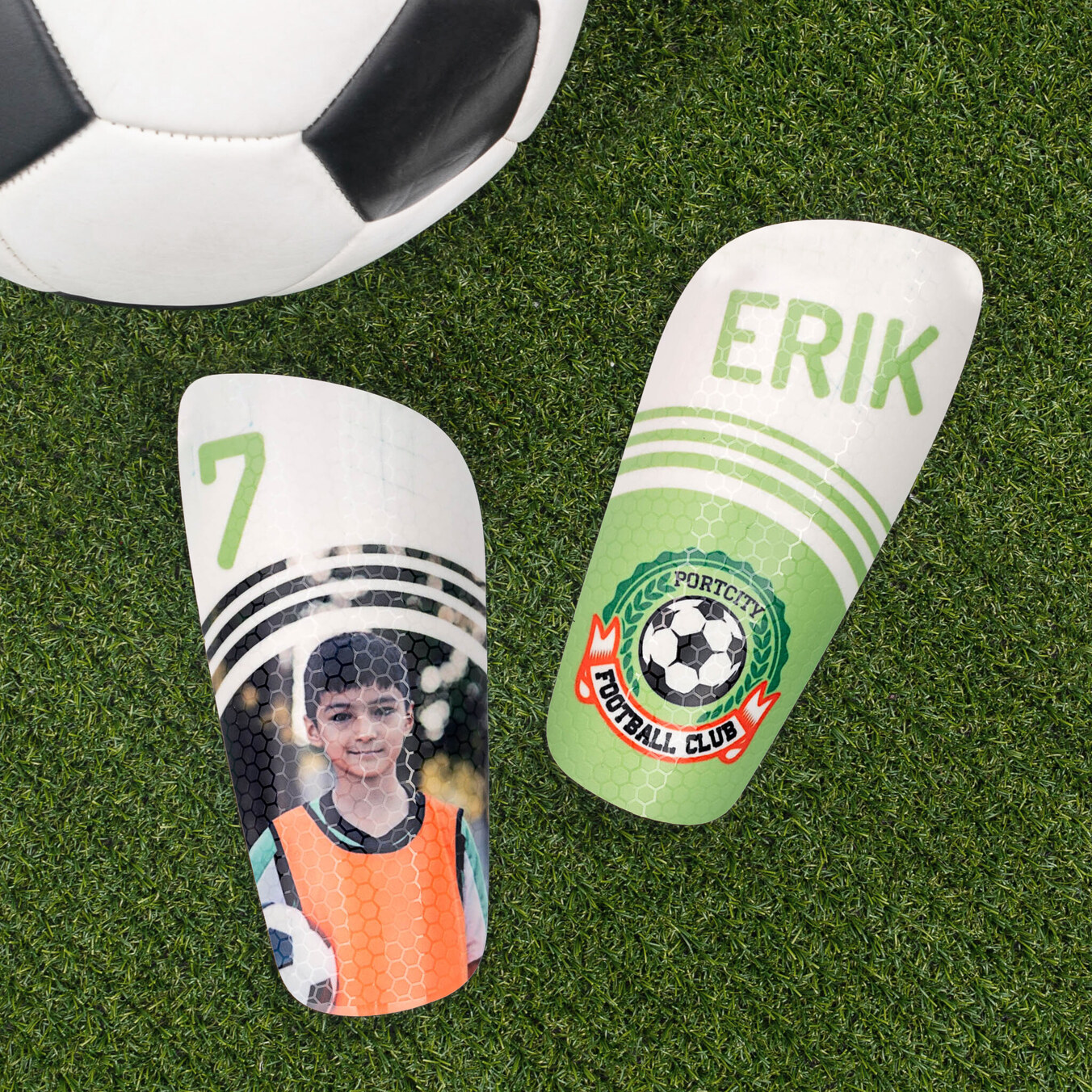 Espinilleras personalizadas Premium