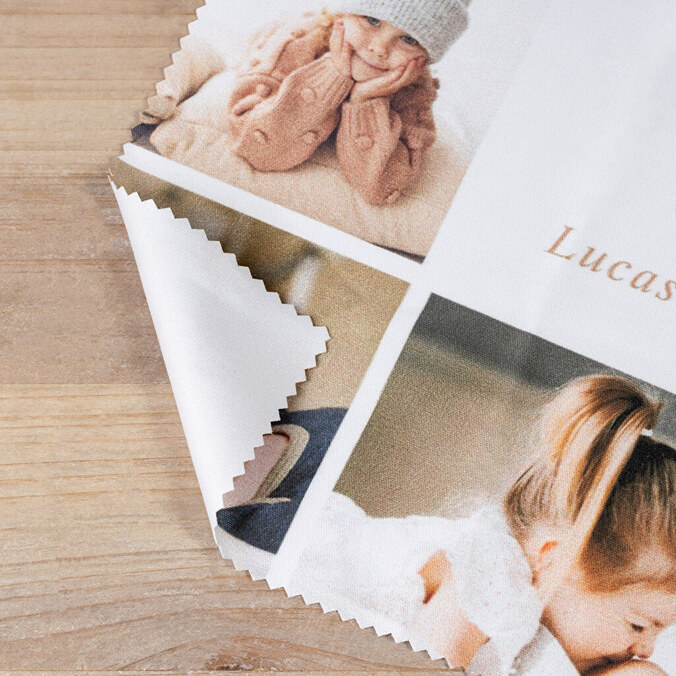 Personalised microfiber cleaning cloth for glasses