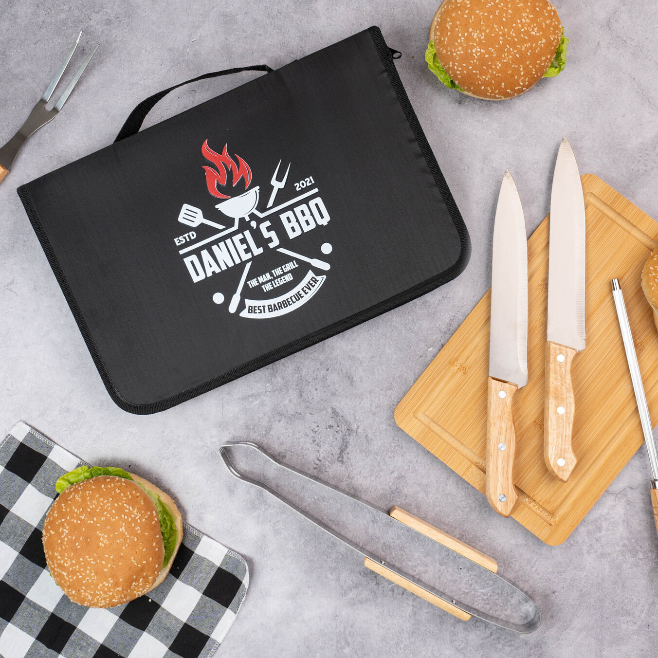 Personalizowany zestaw do grilla