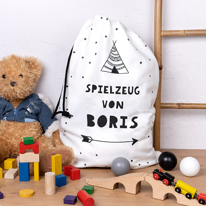 Stoff Sack selbst gestalten