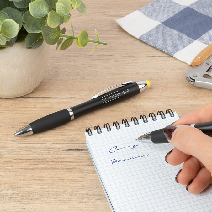 Met LED verlichte gepersonaliseerde pen