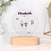 Organizador de joyas personalizado luminoso