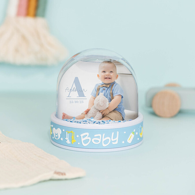 Bola de nieve Baby personalizada