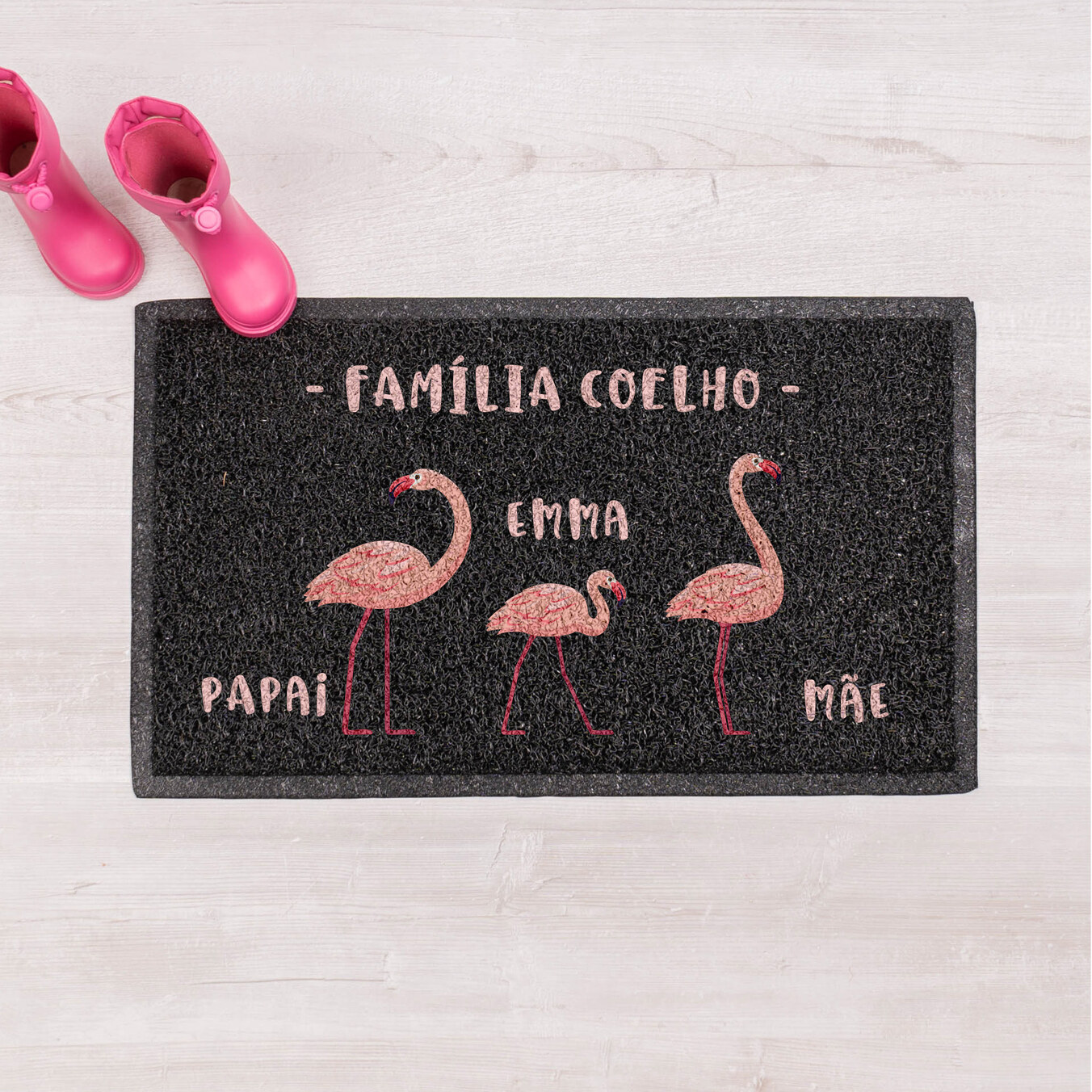 Tapetes esparguete personalizados