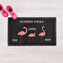 Personalised terry doormats Personalised terry doormats