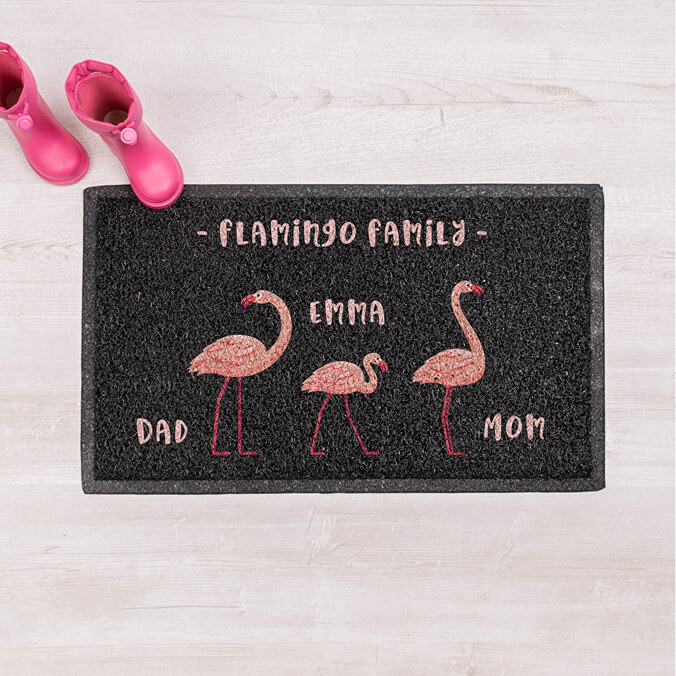 Personalised terry doormats