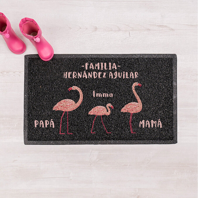 Felpudos de rizo personalizados