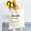 Personalised cotton tote bag (1 side)